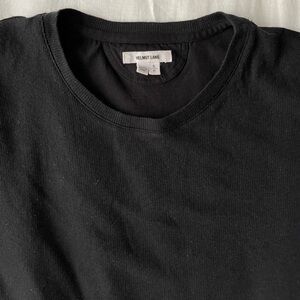 Helmut Lang textured t-shirt